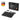PERIBOARD-526 ES, Mini teclado USB con cable y trackball - Teclas de tijera tipo X - 28 x 18 x 2, 8 cm - 2 concentradores USB integrados - Español
