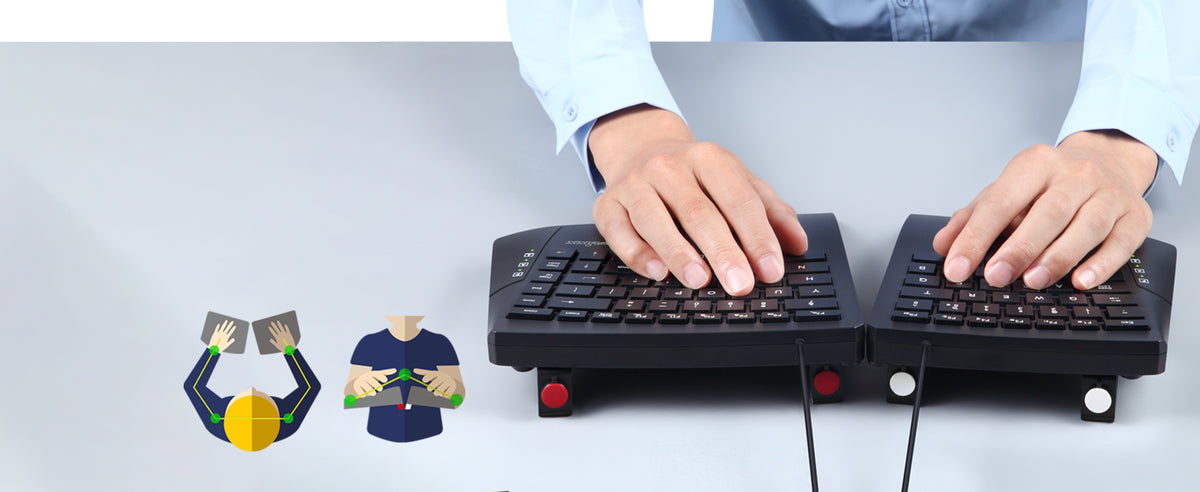 Angle Split Tastatur
