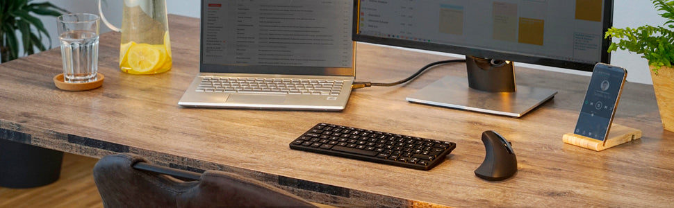 Wireless Mini Backlit scissor-switch UK keyboard
