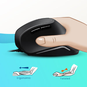 Ergonomische vertikale Form
