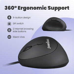 Ergonomisches vertikales Design