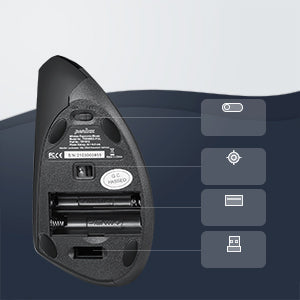 Ergonomisches vertikales Design