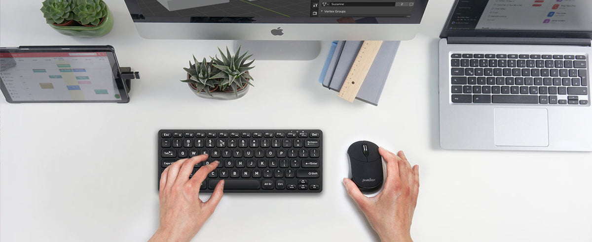 PERIBOARD-732 kabellose beleuchtete Mini-Tastatur