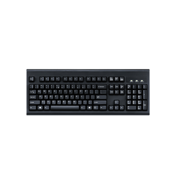 PERIBOARD-106 B - Wired Black Standard Keyboard - Perixx Europe