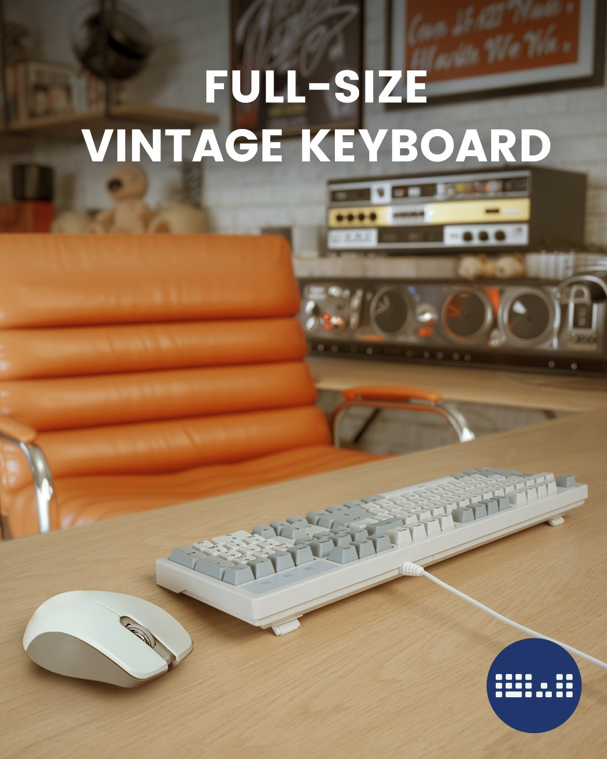 PERIBOARD - 108M Mechanical Full - Size Keyboard - Perixx Europe