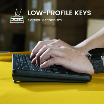 PERIBOARD - 725 Wireless Keyboard with Touchpad - Perixx Europe