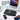PERIBOARD-818US, Compact Wireless Ergonomic Keyboard - Support up to 4x Multi-Devices -White Backlit - Perixx Europe