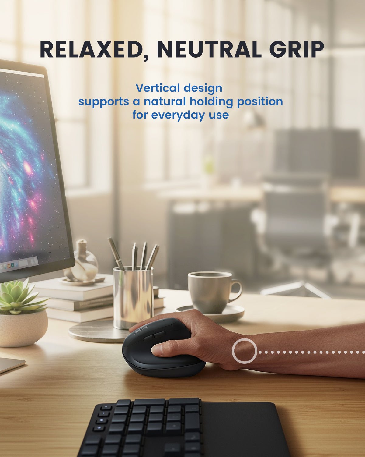 PERIMICE - 608II Wireless Ergonomic Vertical Mouse - Perixx Europe
