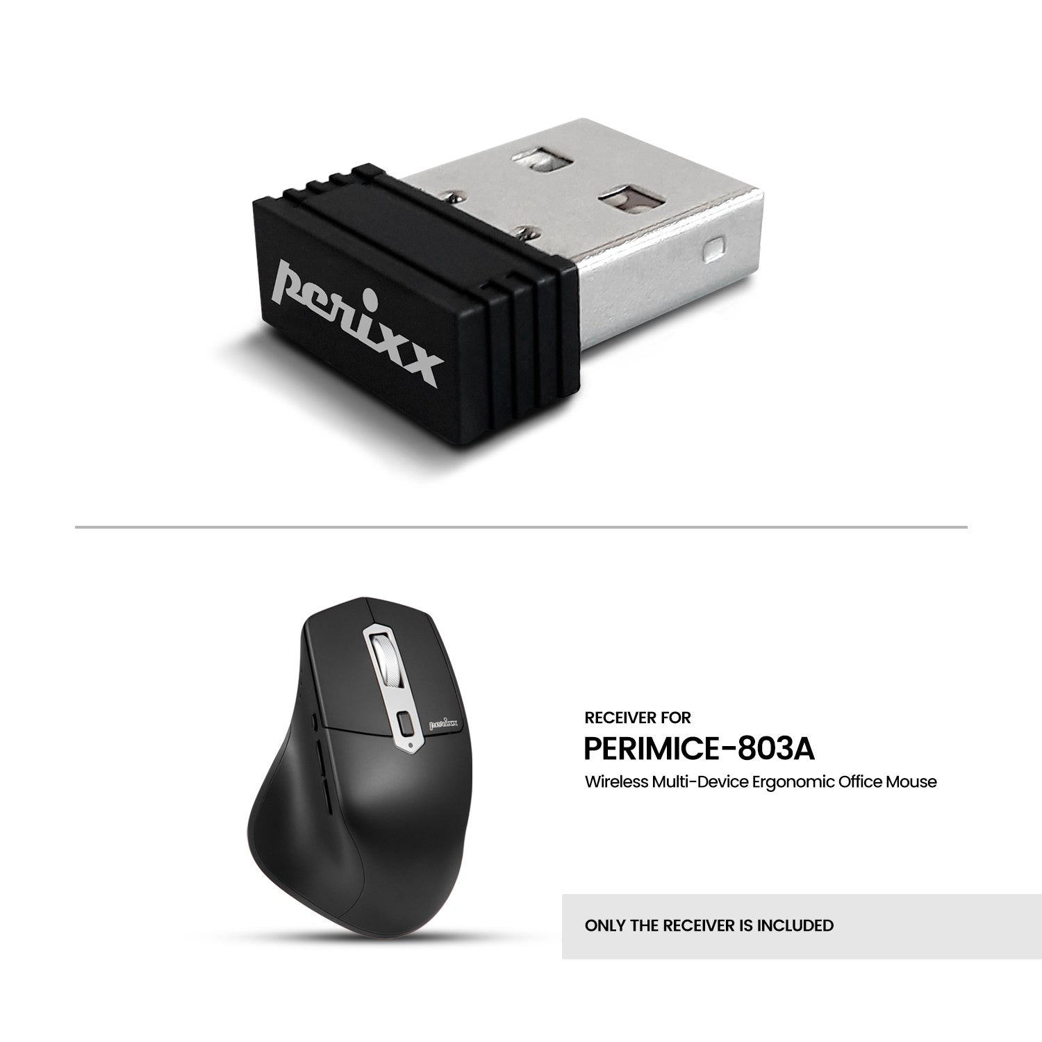 USB dongle receiver for PERIMICE-803A - Perixx Europe