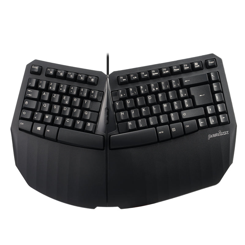 PERIBOARD-413 B -Kompakt Ergonomische Tastatur