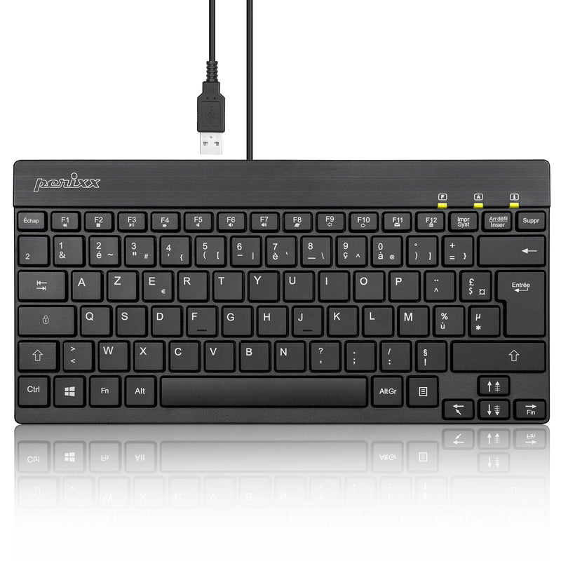 PERIBOARD-426 - Wired Mini Keyboard 70% Quiet Keys in FR layout
