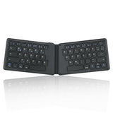 PERIBOARD-805 E - Portable Bluetooth 70% Ergonomic Keyboard opened.