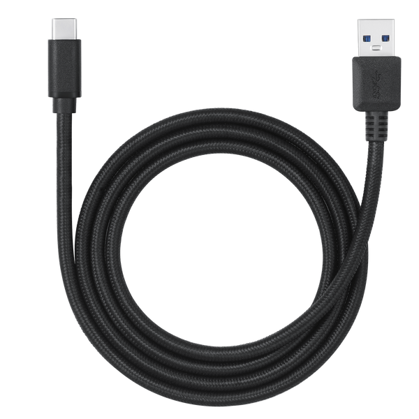 PERIPRO-407 - USB-C to USB-A Braided Cable Adapter High Speed Transfer