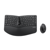 PERIDUO-606 - Wireless Ergonomic Combo (75% keyboard and vertical mouse)