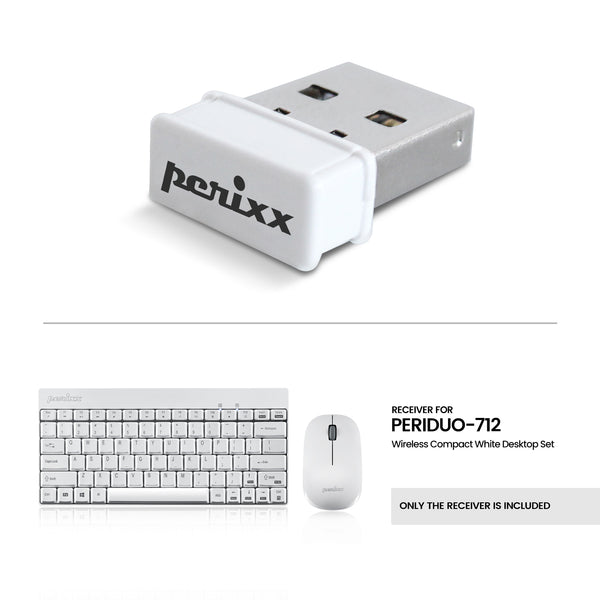 USB dongle receiver for PERIDUO-712-White