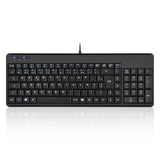 PERIBOARD-220 H - Wired Compact 75% Keyboard plus Numpad Extra USB Ports in FR layout