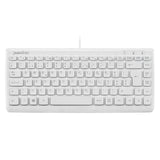 PERIBOARD-407 W - Wired White Mini 75% Keyboard in swiss layout