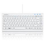PERIBOARD-407 W - Wired White 75% Keyboard in UK layout.