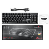 PERIBOARD-523 – Wired Waterproof and Dustproof Keyboard with TÜV certification : Package and user manual