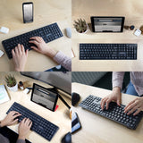 PERIBOARD-810 - Bluetooth Standard Keyboard is applicable to the mobile devices.