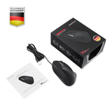 PERIMICE-515 II - Wired Ergonomic Vertical Mouse with package and user manual.