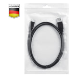 PERIPRO-406 - USB-C to USB-A Cable in package.