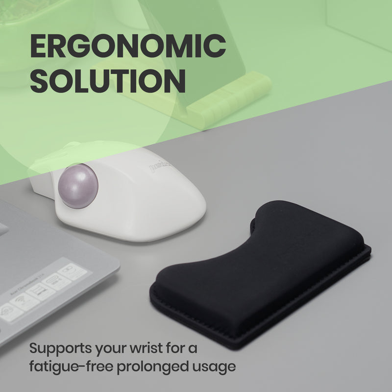 PERIPRO-411 Ergonomic Mouse Wrist Rest Pad (Wide). Ergonomic solution for your wrist and especially for a fatigue-free prolonged usage.