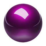 PERIPRO-303 GP- Glossy Purple 34mm Trackball