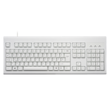 PERIBOARD-106 W - Wired White Standard Keyboard in BÉPO layout