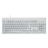 PERIBOARD-106 W - Wired White Standard Keyboard in spanish layout